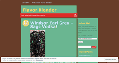 Desktop Screenshot of flavorblender.com
